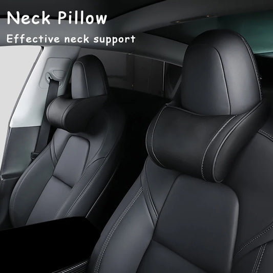 Memory Foam Neck & Headrest Pillow