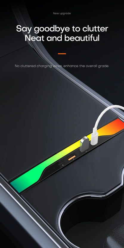 Tesla Model 3/Y RGB USB Hub